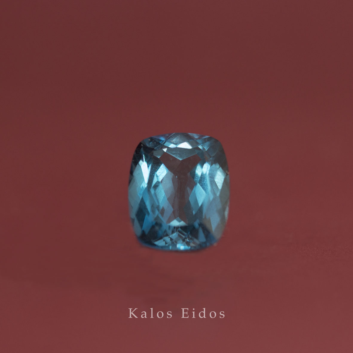 【裸石】藍色拓帕石 | 4.51ct | 枕形