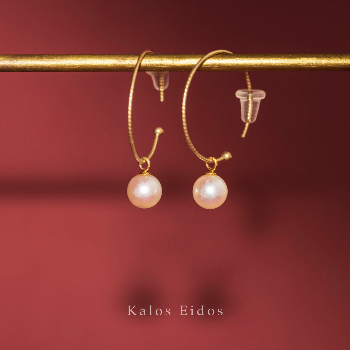 【絕版品】10k | 夏日清新耳環 | Akoya | K金 DJE90995