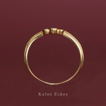 【絕版品】10K | 古典戒指 | 天然鑽石 | K金 DJR41286