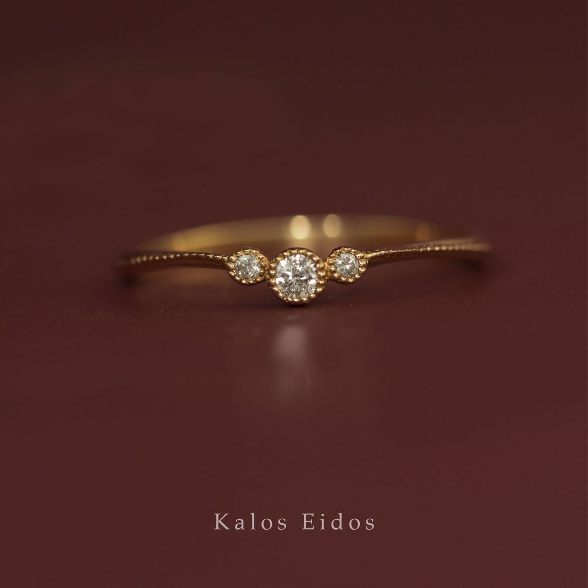 【絕版品】10K | 古典戒指 | 天然鑽石 | K金 DJR41286