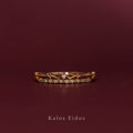 【絕版品】18K | 小心機皇冠戒指 | 天然鑽石 | K金 DJR45875/80