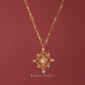 【絕版品】18K | 蕾絲鎖骨項鍊 | 天然鑽石 | K金 DJN87590/95