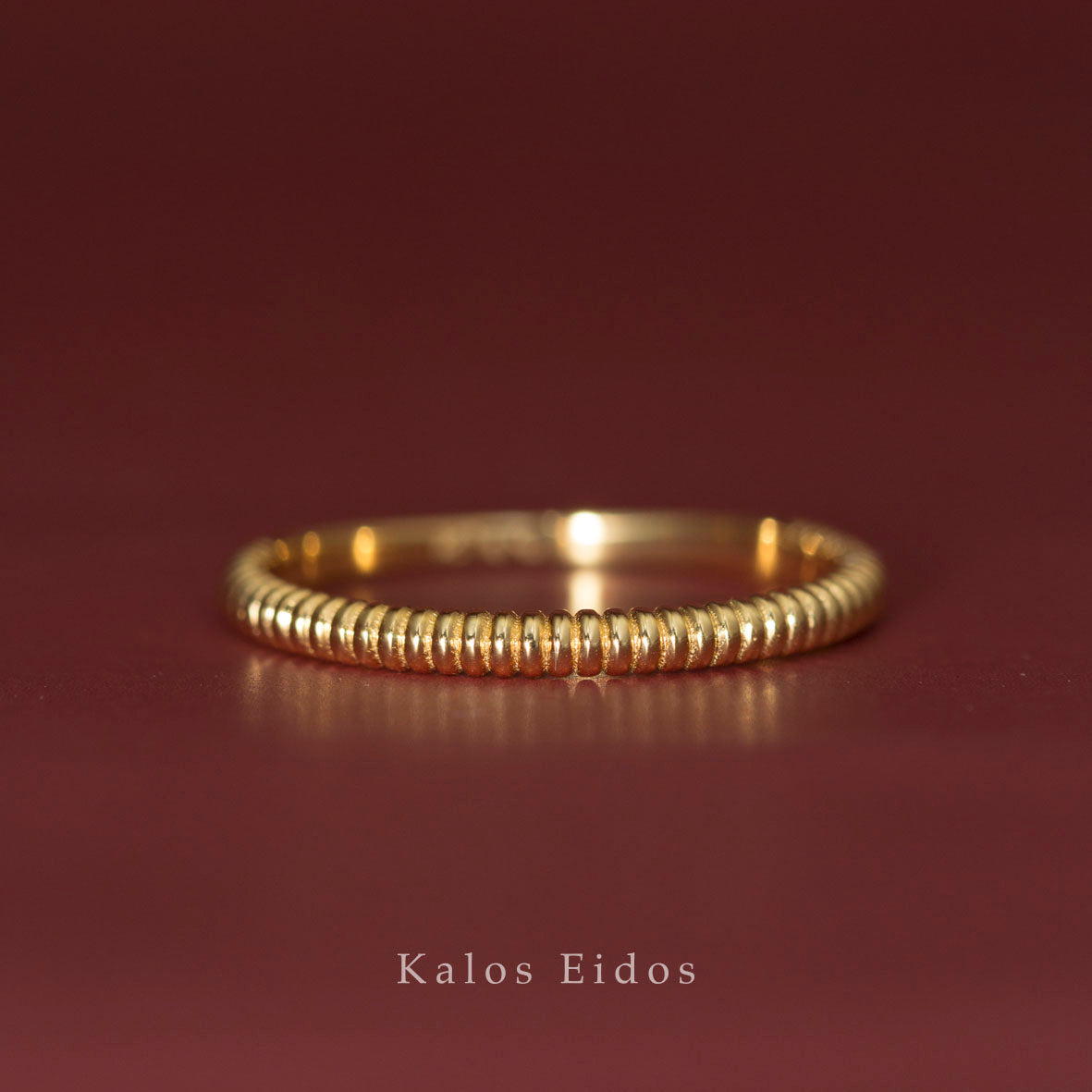 14K | 線條戒指 | 光金 | K金 DJR53675