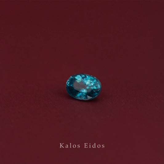 【裸石】霓虹藍風信子石| 1.36ct |橢圓形