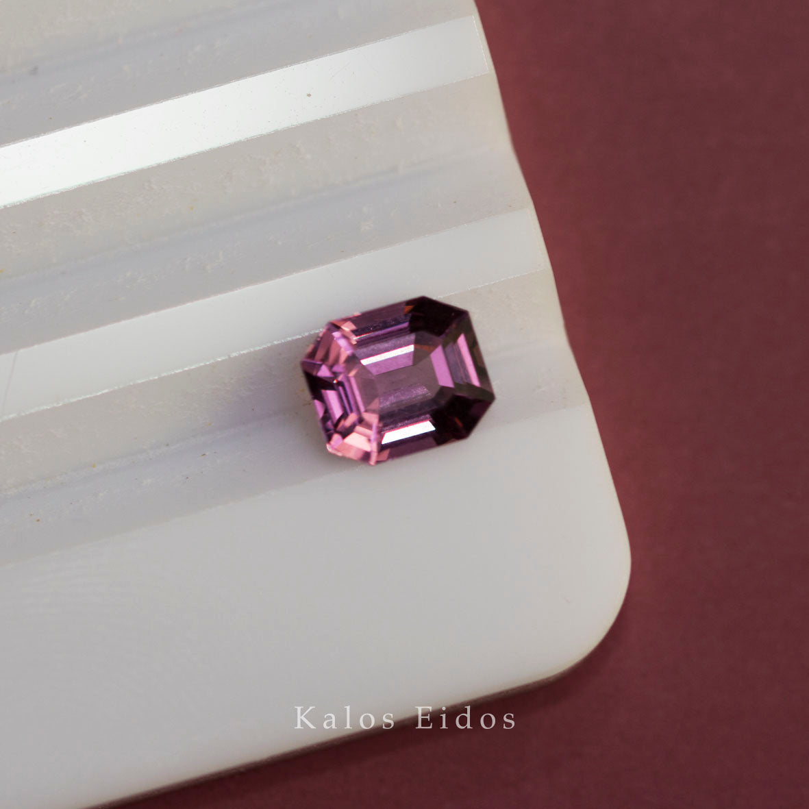 【裸石】深粉色尖晶石| 1.05ct |八角形