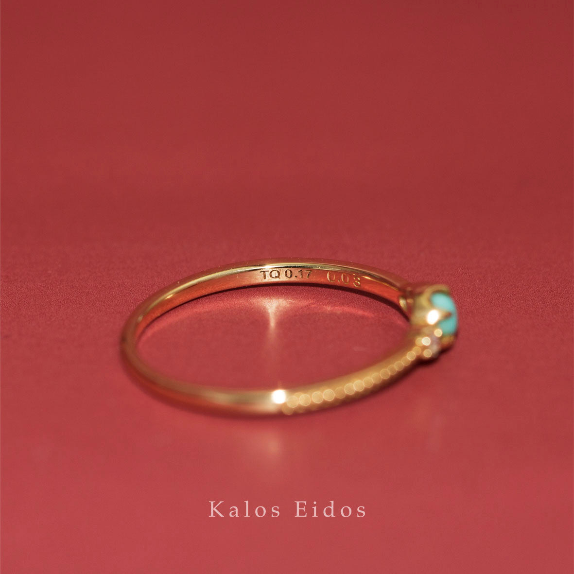 【絕版品】10K | 異國風格戒指 | 土耳其石 | K金