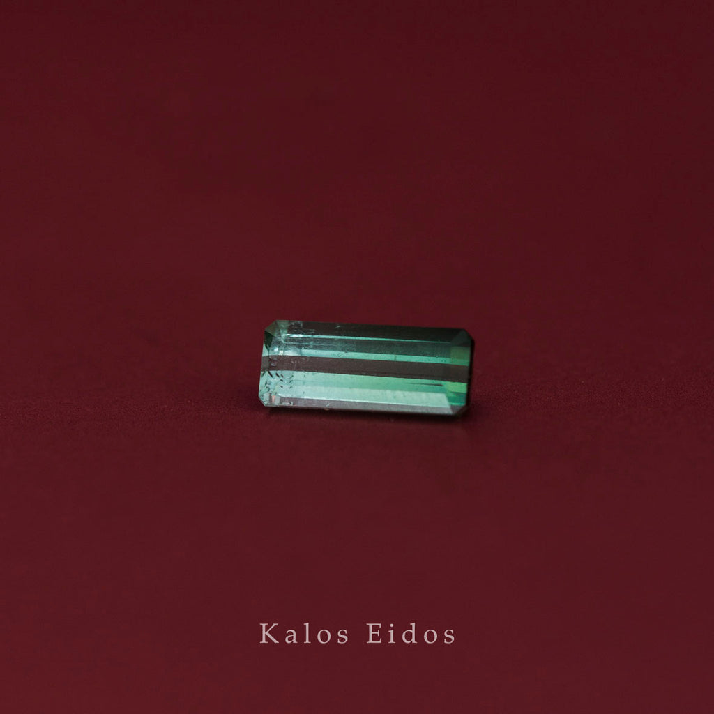 【裸石】綠色漸層碧璽 | 1.71ct | 八角形