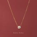 【絕版品】10K | 神秘單墜項鍊 | 月光石 | K金 DJN60695/96