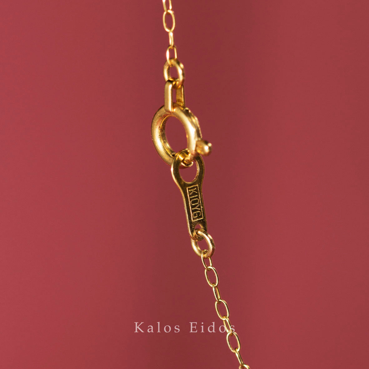 【絕版品】10K | V形項鍊 | K金 DJN93195