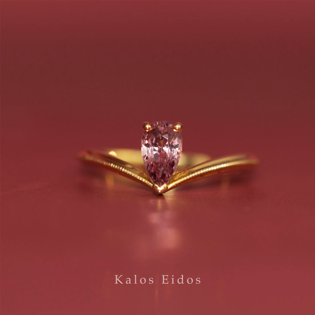 【絕版品】14K | 皇冠戒指 | 紫色尖晶石 | K金 DJR45680