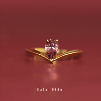 【絕版品】14K | 皇冠戒指 | 紫色尖晶石 | K金 DJR45680