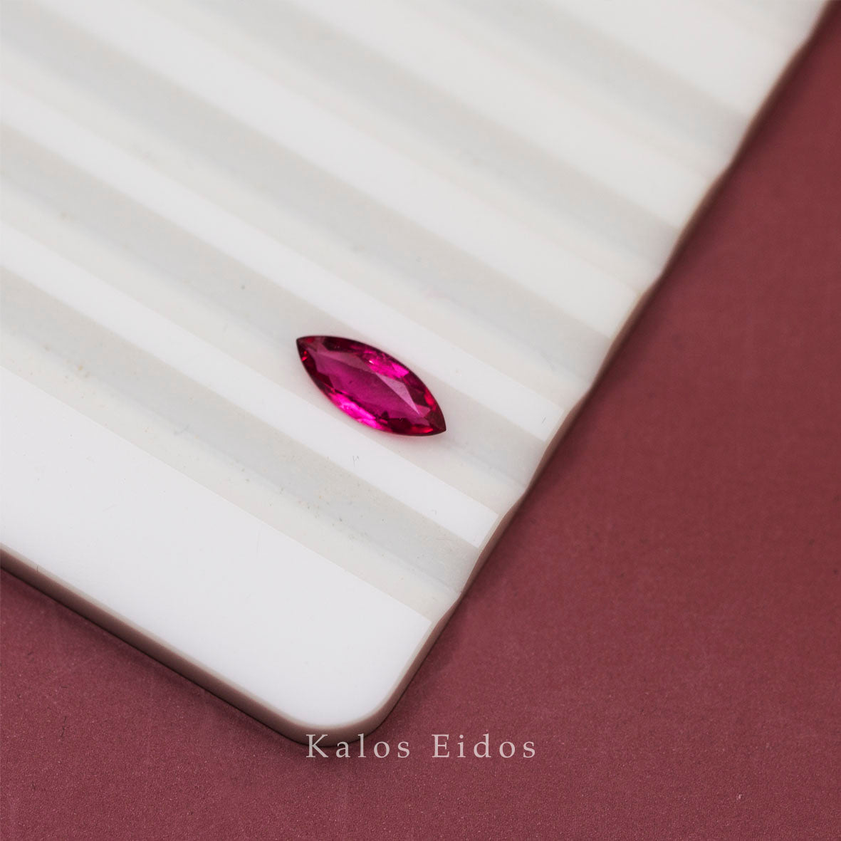 【裸石】紅寶碧璽 | 0.78ct | 馬眼